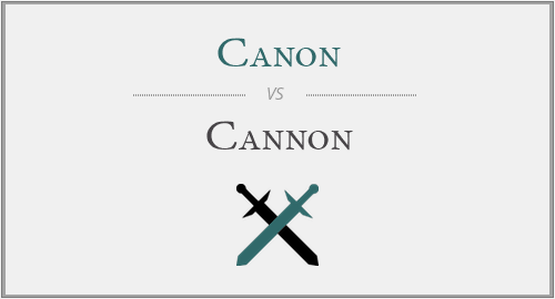 Canon vs. Cannon